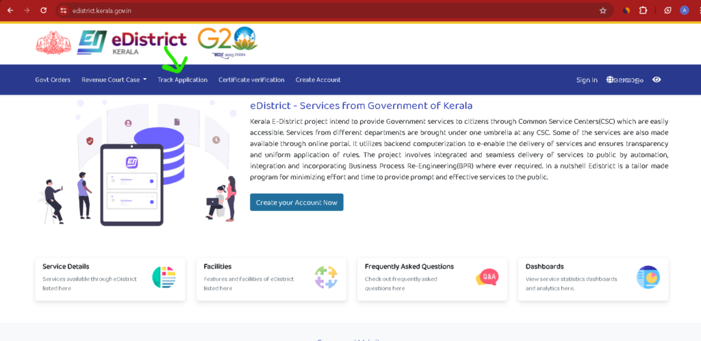 Check Kerala Possession Certificate Status Online by Application Number