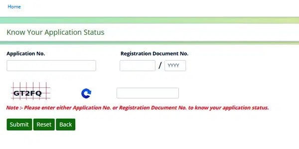 Dharani Telangana Application Status