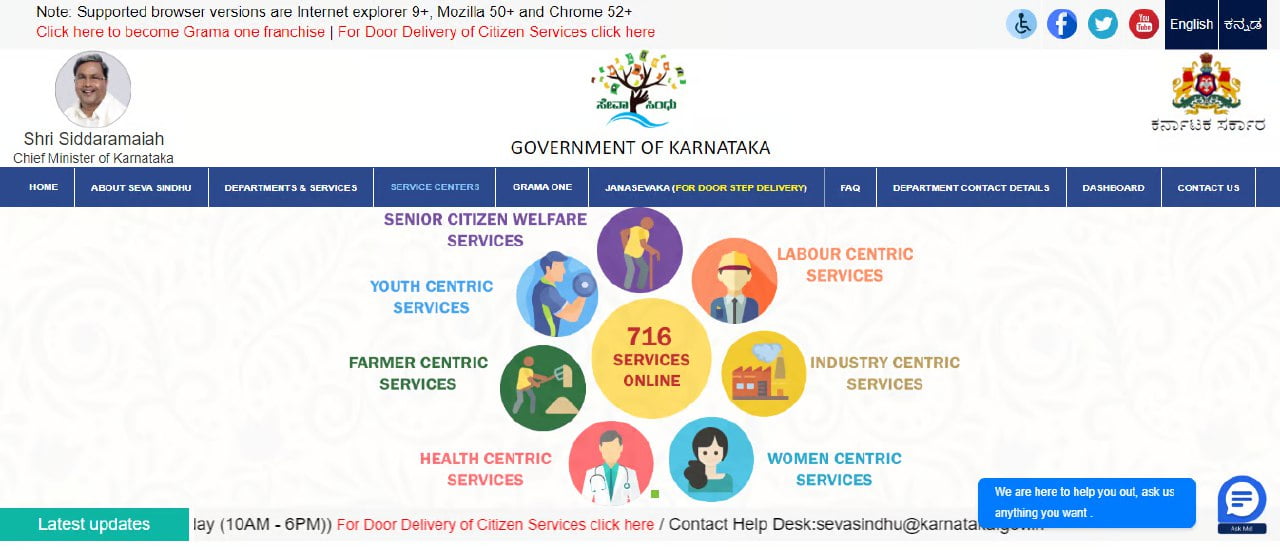 Sandhya Suraksha Yojana Payment Status Karnataka