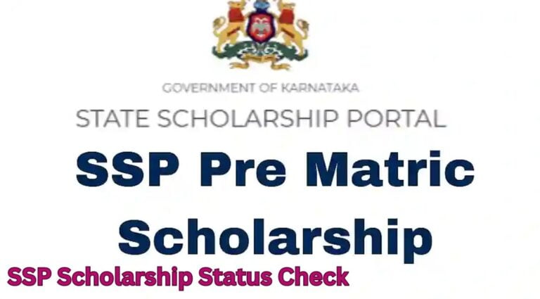 SSP Scholarship Status